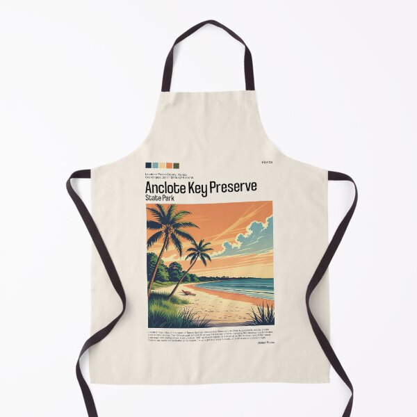 Item preview, Anclote Key Preserve State Park Poster (Florida), USA designed and sold by PinkandP.
