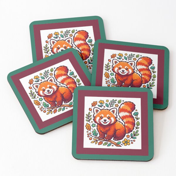 Item preview,  Cute Red Panda Nature Art designed and sold by amusefullife.