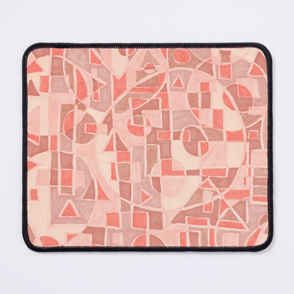 Item preview, Copy of Geometric Shapes Red Colorway designed and sold by Honeybee Cameron.