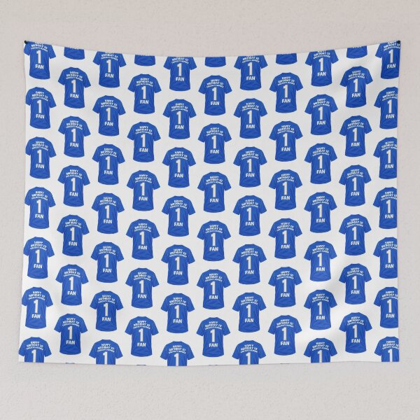 Artikelvorschau, Chelsea-Fan Nummer Eins Fußball-Geburtstagsdesign entworfen und verkauft von The Home Of Pink Peach.