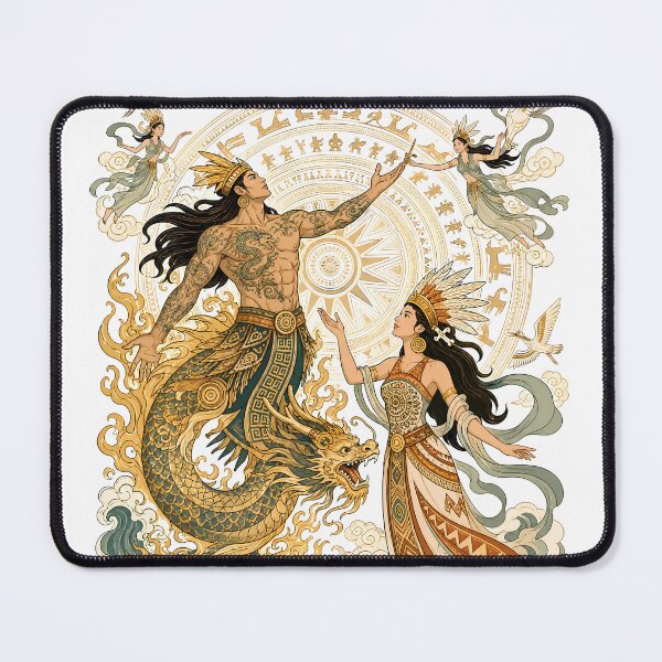 Item preview, Vietnamese Mythological Legend: Dragon Lord and Fairy Princess #1 designed and sold by Rising Drake.