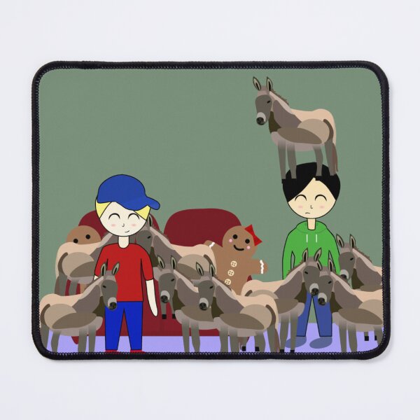 Item preview, Donkeys in the Living Room designed and sold by GooglyEyes-.