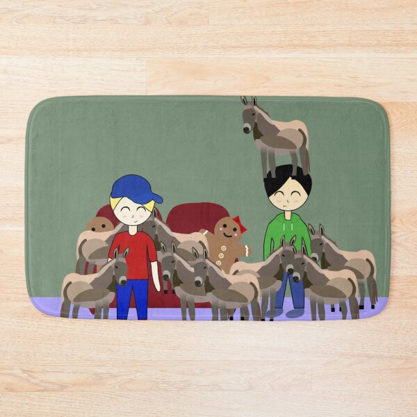 Item preview, Donkeys in the Living Room designed and sold by GooglyEyes-.