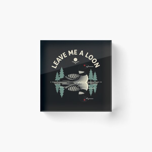 Item preview, Birding Leave Me A Loon Bird designed and sold by goombi-creative.