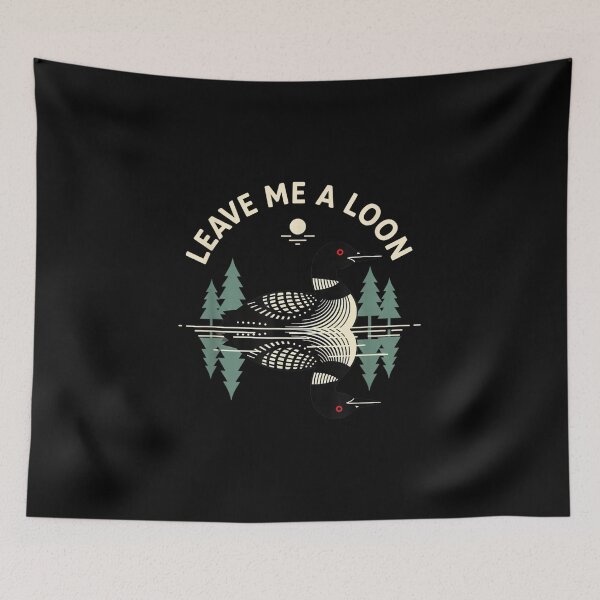 Item preview, Birding Leave Me A Loon Bird designed and sold by goombi-creative.