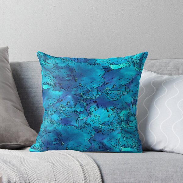 Item preview, Blue Azalea Pattern, Abstract designed and sold by Brightside-art.