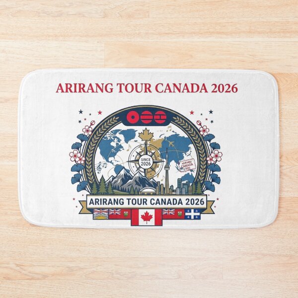 Item preview, BTS ARIRANG Tour Canada 2026 Inspired K-Pop Travel Design designed and sold by Palette & Hue.