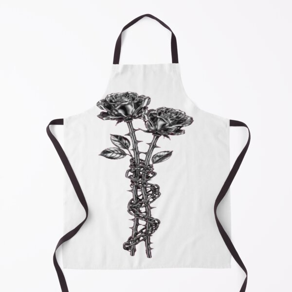 Item preview, Barbed Wire Black Roses Gothic Tattoo. designed and sold by BaddieNz.