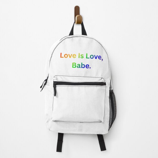 Item preview, Love Is Love, Babe. - Rainbow Text designed and sold by Prideful-Koala.