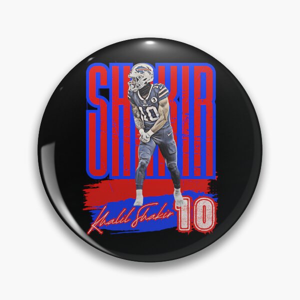 Item preview, Khalil Shakir 10 Football Sports Player Blue Red designed and sold by JevonCummerata.