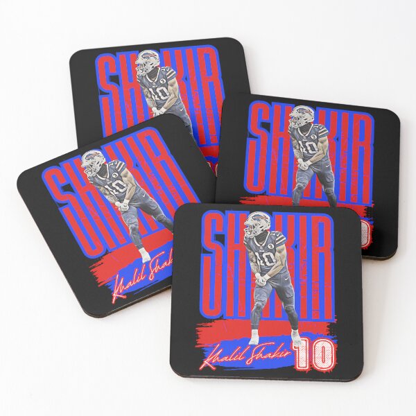 Item preview, Khalil Shakir 10 Football Sports Player Blue Red designed and sold by JevonCummerata.