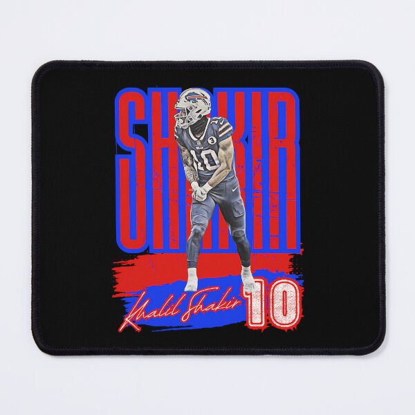 Item preview, Khalil Shakir 10 Football Sports Player Blue Red designed and sold by JevonCummerata.