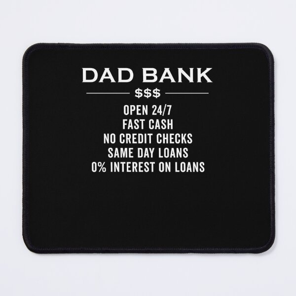 Item preview, Dad Bank Funny designed and sold by charoen-design.