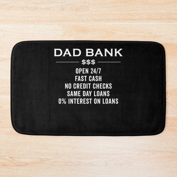 Item preview, Dad Bank Funny designed and sold by charoen-design.