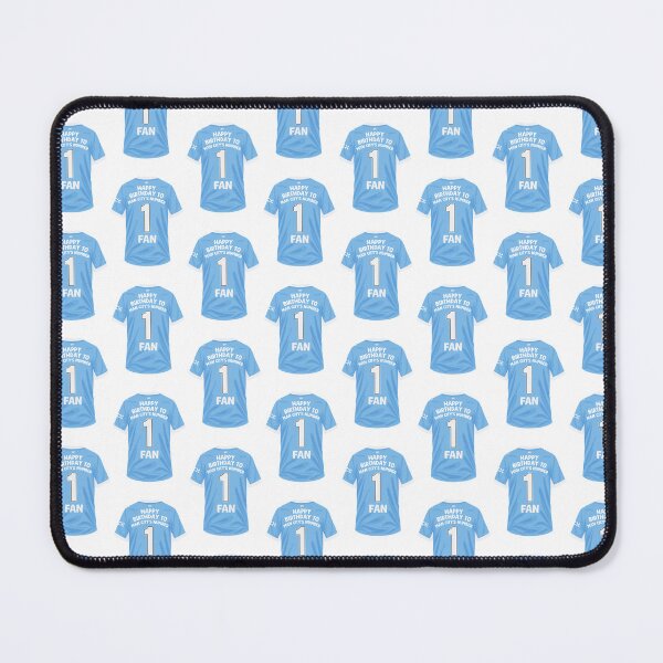 Item preview, Man City Number One Fan Football Birthday Design designed and sold by The Home Of Pink Peach.