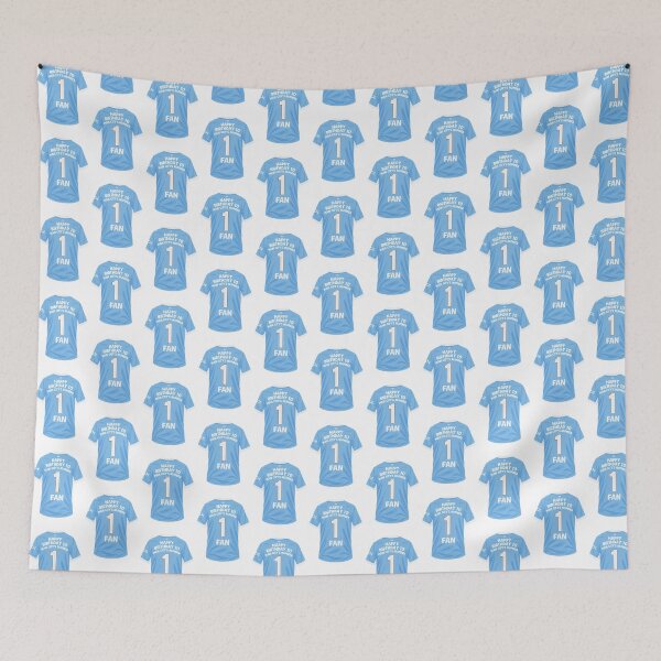 Item preview, Man City Number One Fan Football Birthday Design designed and sold by The Home Of Pink Peach.
