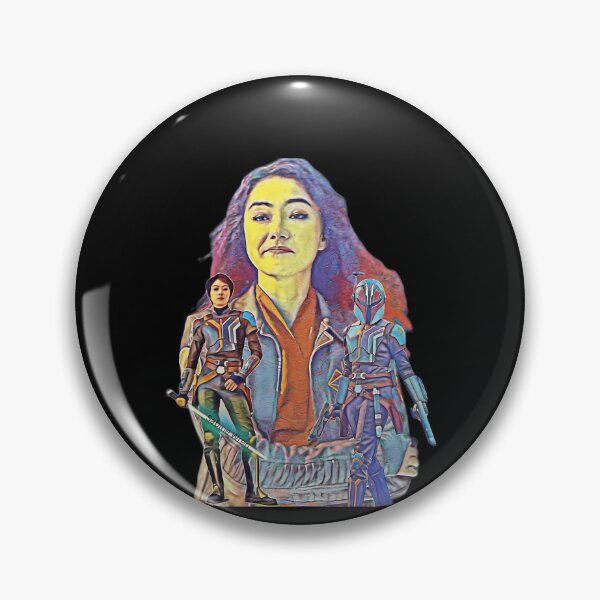 Item preview, Sabine Wren Mandalorian Warrior Star Hero designed and sold by ZeldaGreen1.
