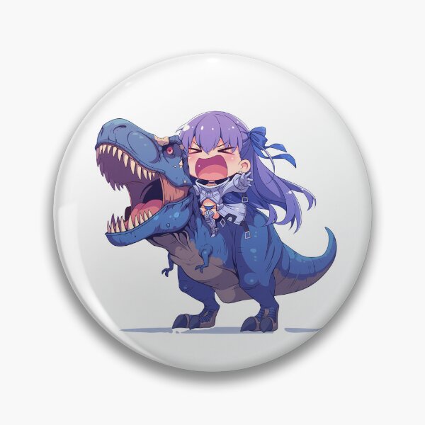 Item preview, Meltlilith Fate Grand Order Blue Chibi Dinosaur Ride designed and sold by Dashsopaner.