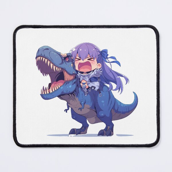 Item preview, Meltlilith Fate Grand Order Blue Chibi Dinosaur Ride designed and sold by Dashsopaner.