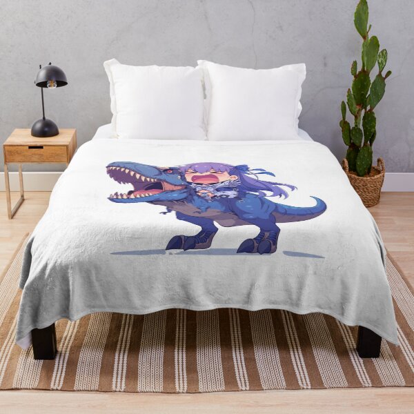 Item preview, Meltlilith Fate Grand Order Blue Chibi Dinosaur Ride designed and sold by Dashsopaner.