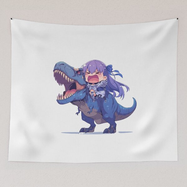 Item preview, Meltlilith Fate Grand Order Blue Chibi Dinosaur Ride designed and sold by Dashsopaner.