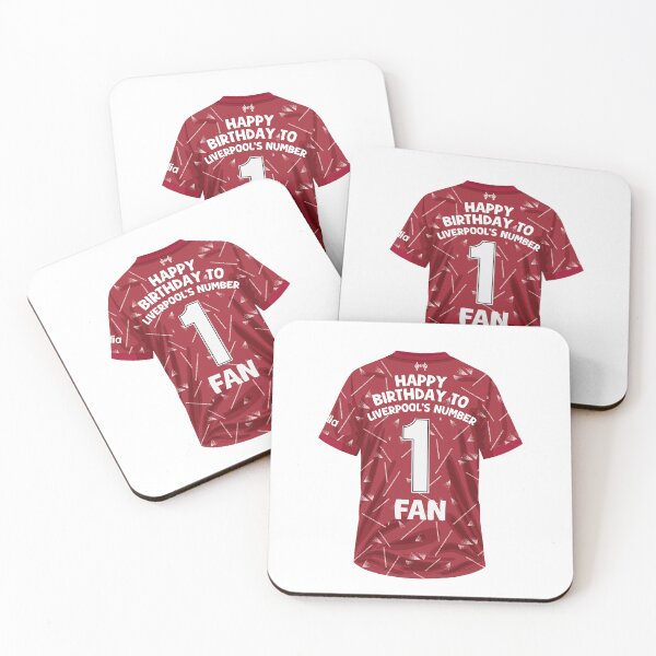 Item preview, Liverpool Number One Fan Football Birthday Design designed and sold by The Home Of Pink Peach.