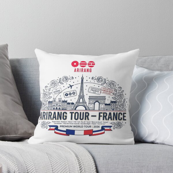 Item preview, BTS ARIRANG Tour France 2026 Inspired Paris World Tour Design designed and sold by Palette & Hue.