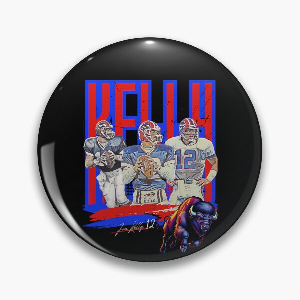 Item preview, Jim Kelly Number 12 Quarterback Buffalo Bison designed and sold by ZeldaGreen1.