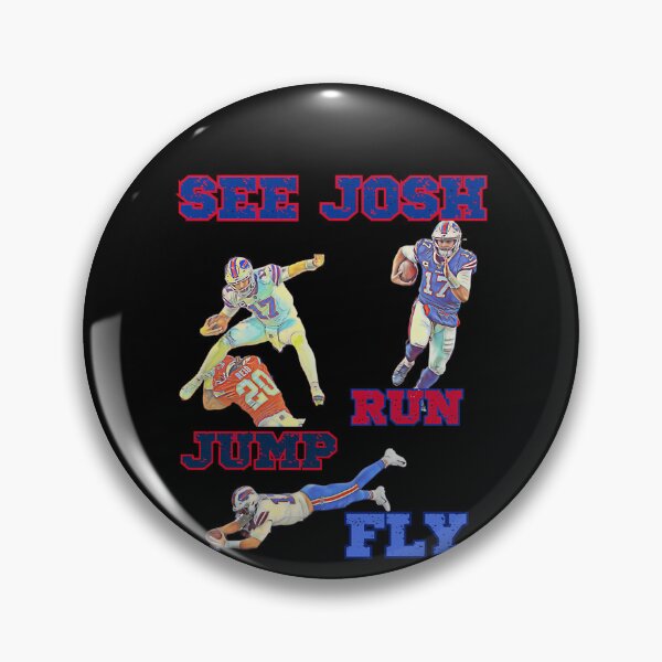 Item preview, See Josh Run Jump Fly Number 17 Football Action designed and sold by ZeldaGreen1.