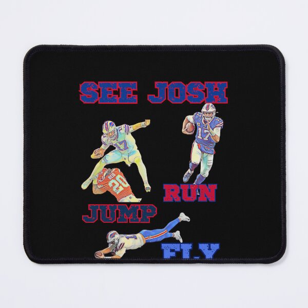 Item preview, See Josh Run Jump Fly Number 17 Football Action designed and sold by ZeldaGreen1.