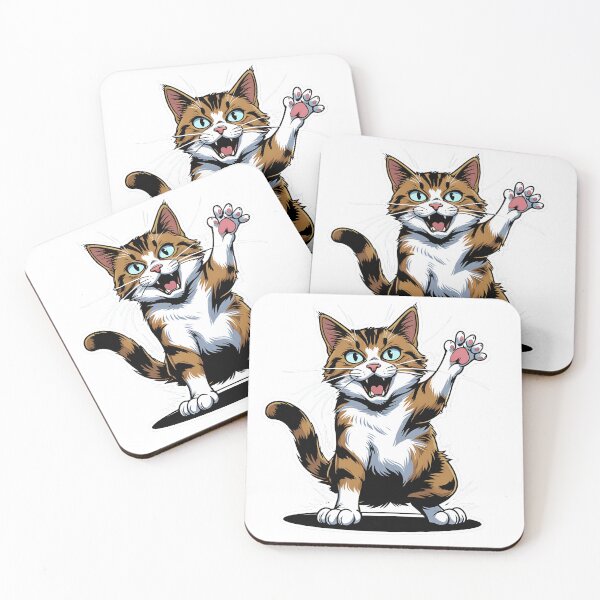 Item preview, That Look When… Shocked Cat | Funny Cat Meme designed and sold by decimalades.