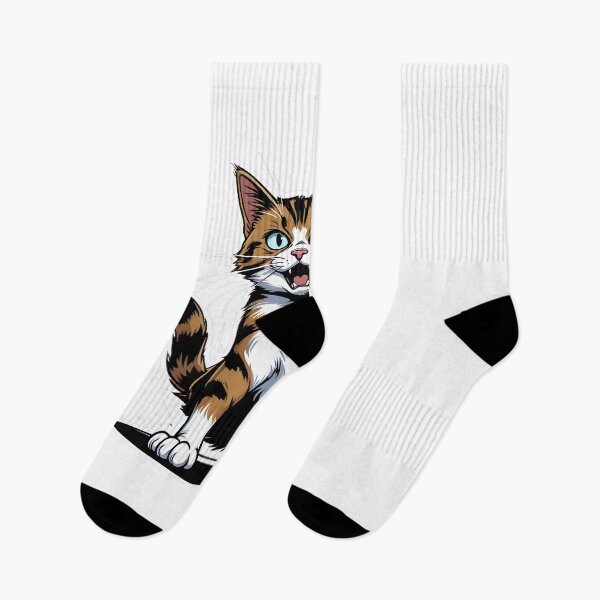 Item preview, That Look When… Shocked Cat | Funny Cat Meme designed and sold by decimalades.