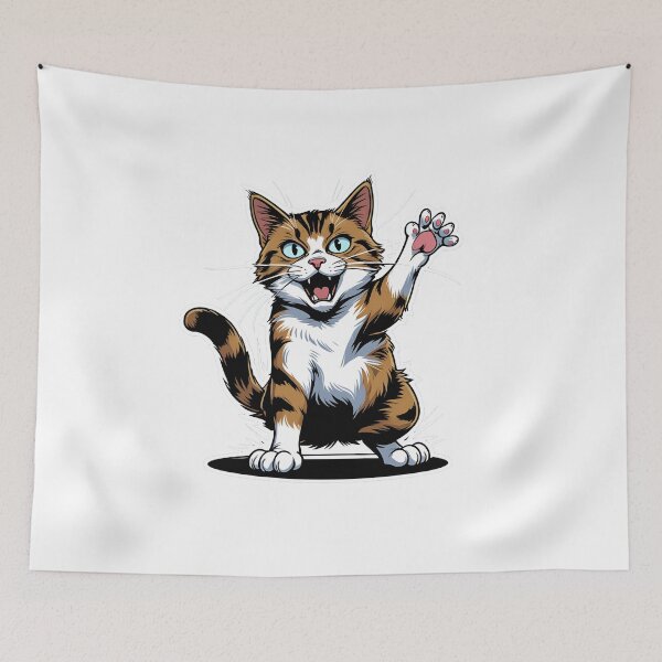 Item preview, That Look When… Shocked Cat | Funny Cat Meme designed and sold by decimalades.