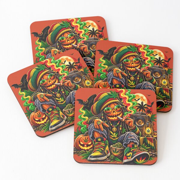 Item preview, Yard Of The Dead | Rasta Halloween & Reggae Vibes designed and sold by digitalbob60.
