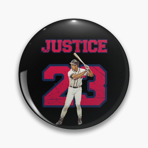 Item preview, David Justice Number 23 Baseball Batter designed and sold by ZeldaGreen1.