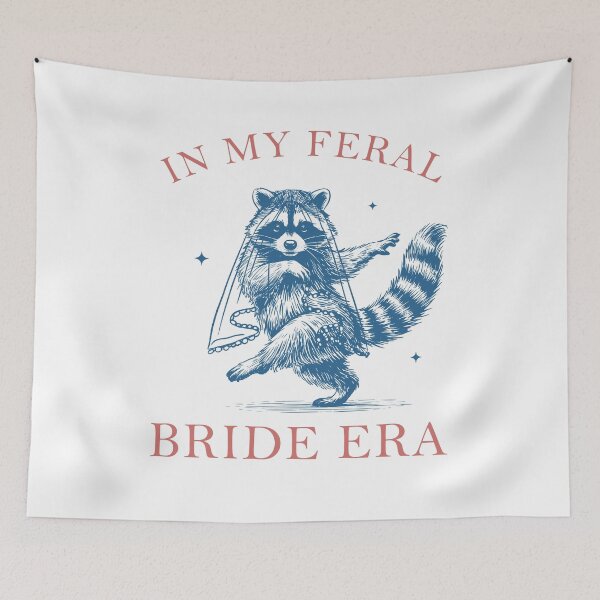 Item preview, In My Feral Bride Era Raccoon designed and sold by charoen-design.