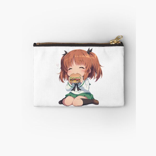 Item preview, Nishizumi Miho Girls und Panzer Chibi Burger Anime Girl Cheer designed and sold by Dashsopaner.