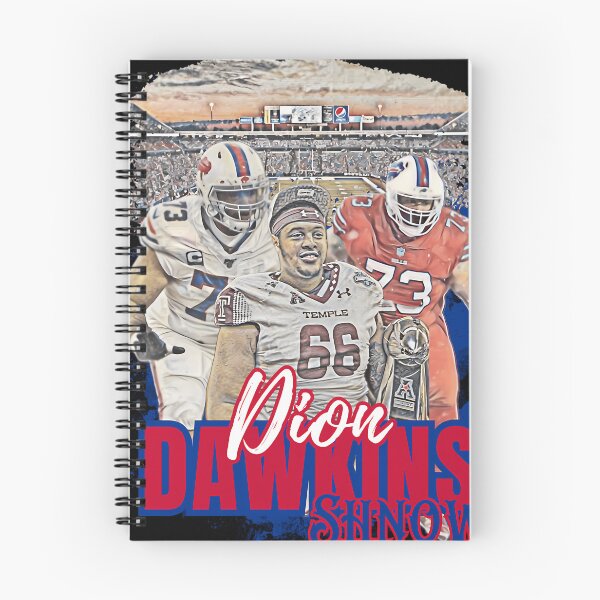 Item preview, Dion Dawkins Shnow Number 66 73 Football Lineman designed and sold by ZeldaGreen1.