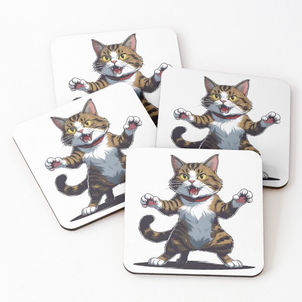 Item preview, Unexpected! Funny Surprised Cat | Cute Cat Lover Design designed and sold by decimalades.