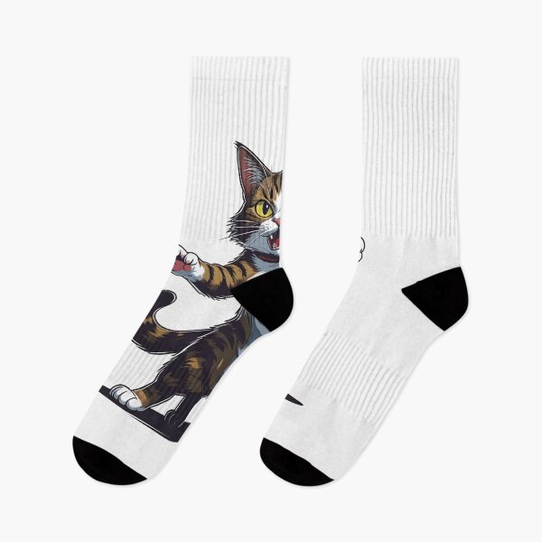 Item preview, Unexpected! Funny Surprised Cat | Cute Cat Lover Design designed and sold by decimalades.