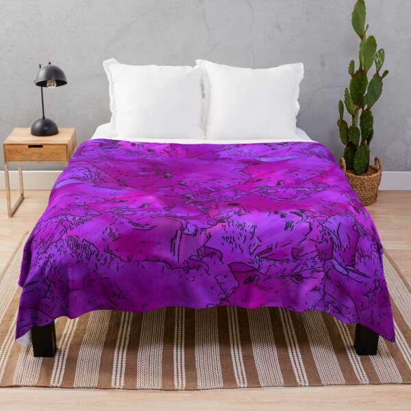 Item preview, Pink and Purple Azalea Pattern, Abstract designed and sold by Brightside-art.