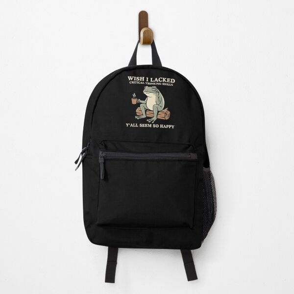 Item preview, Wish I Lacked Critical Thinking Skills Y'all Seem So Happy designed and sold by charoen-design.