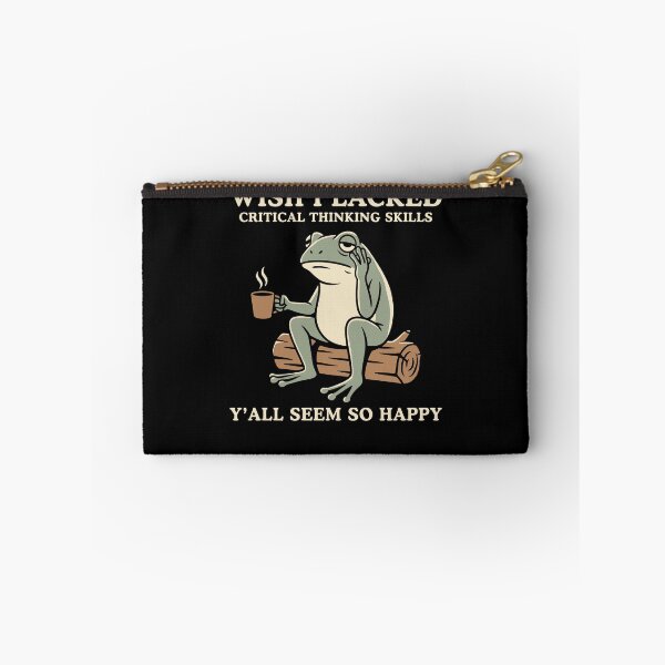Item preview, Wish I Lacked Critical Thinking Skills Y'all Seem So Happy designed and sold by charoen-design.