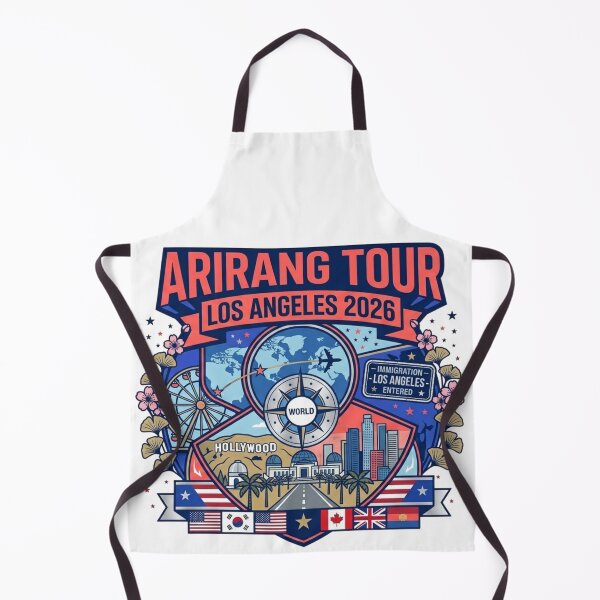 Item preview, BTS ARIRANG Tour Los Angeles 2026 Inspired LA World Tour Design designed and sold by Palette & Hue.