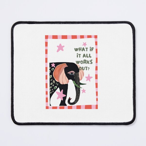 Item preview, What If It All Works Out? | Inspirational & Positive Quote designed and sold by Rooted & Co.