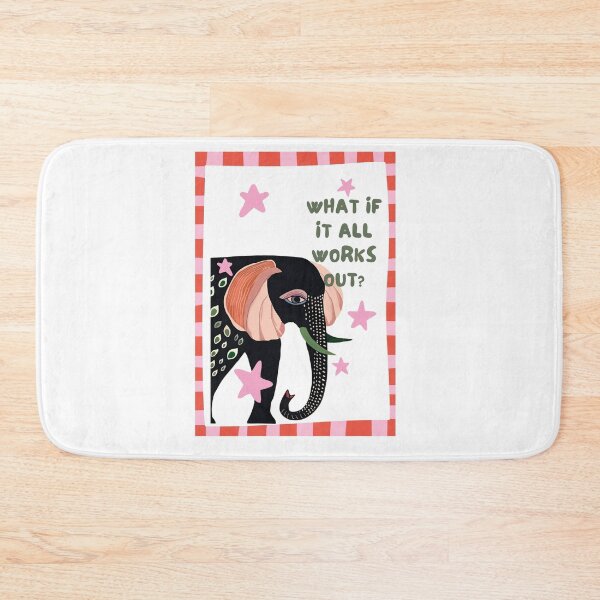 Item preview, What If It All Works Out? | Inspirational & Positive Quote designed and sold by Rooted & Co.