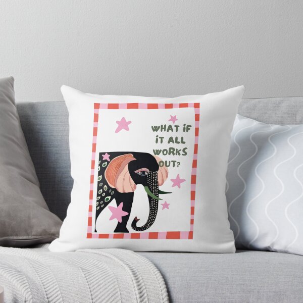 Item preview, What If It All Works Out? | Inspirational & Positive Quote designed and sold by Rooted & Co.