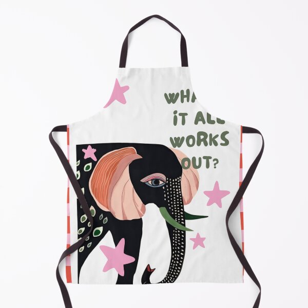 Item preview, What If It All Works Out? | Inspirational & Positive Quote designed and sold by Rooted & Co.