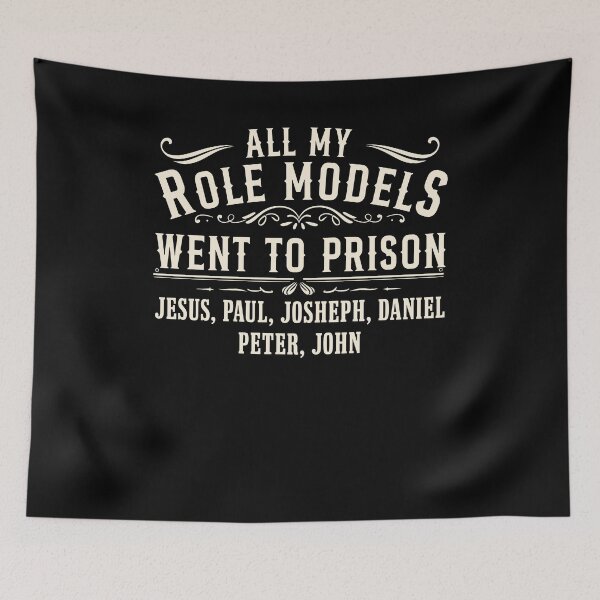 Item preview, All My Role Models Went To Prison Christian  designed and sold by charoen-design.