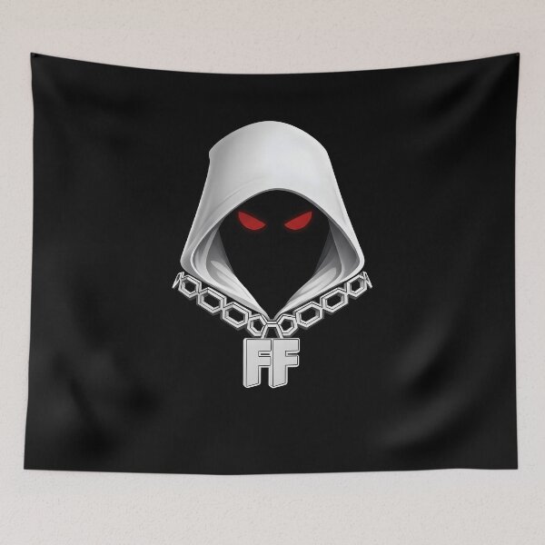 Item preview, FF Hooded Mask Shirt, Dark Gaming Shirt, Mystery Gamer Tee, Black Hood Shirt, Gamer Gift, Edgy Streetwear Shirt designed and sold by Blebaylem.